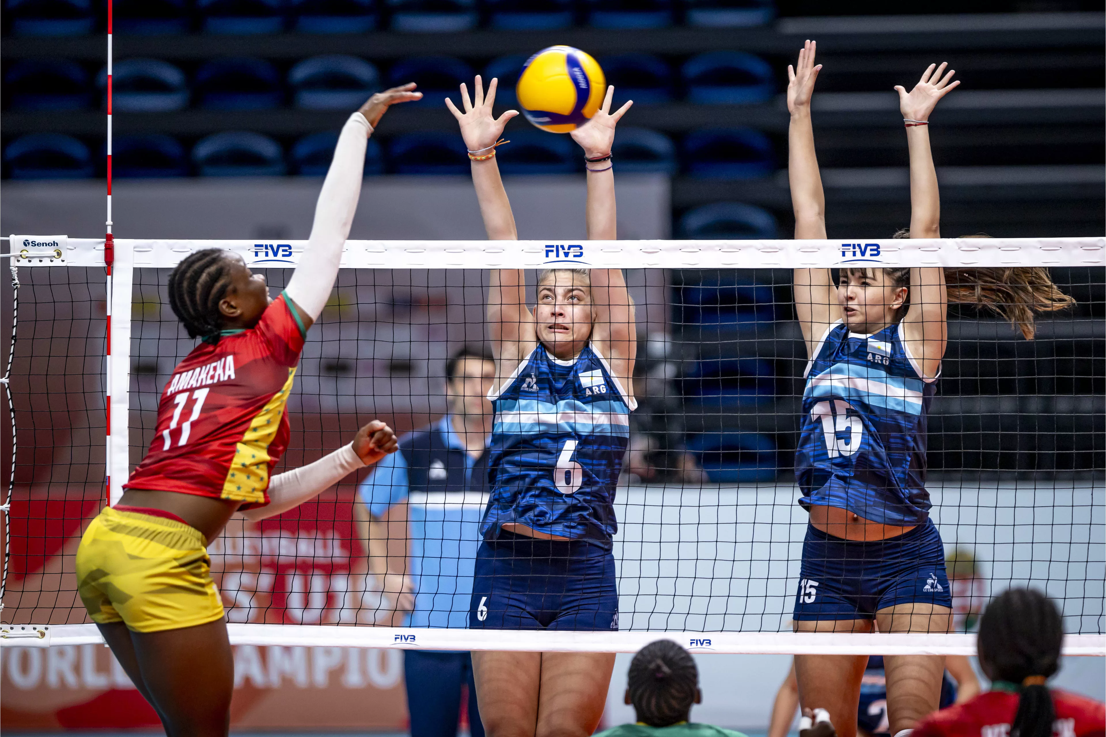 Vóley: Triunfo de Las Panteritas en el mundial