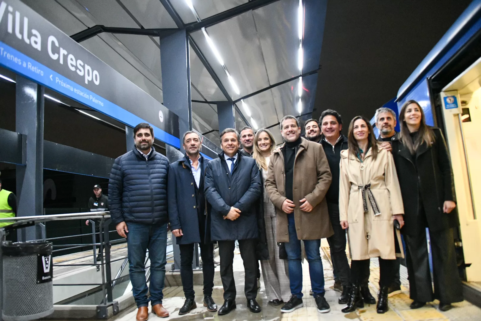 Quedó habilitada la estación Villa Crespo de la línea San Martín