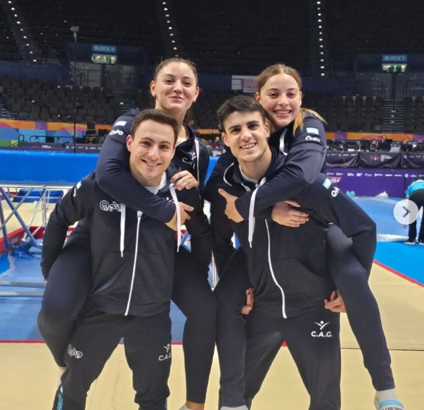 Gimnasia Trampolín: Buena actuación argentina en el mundial
