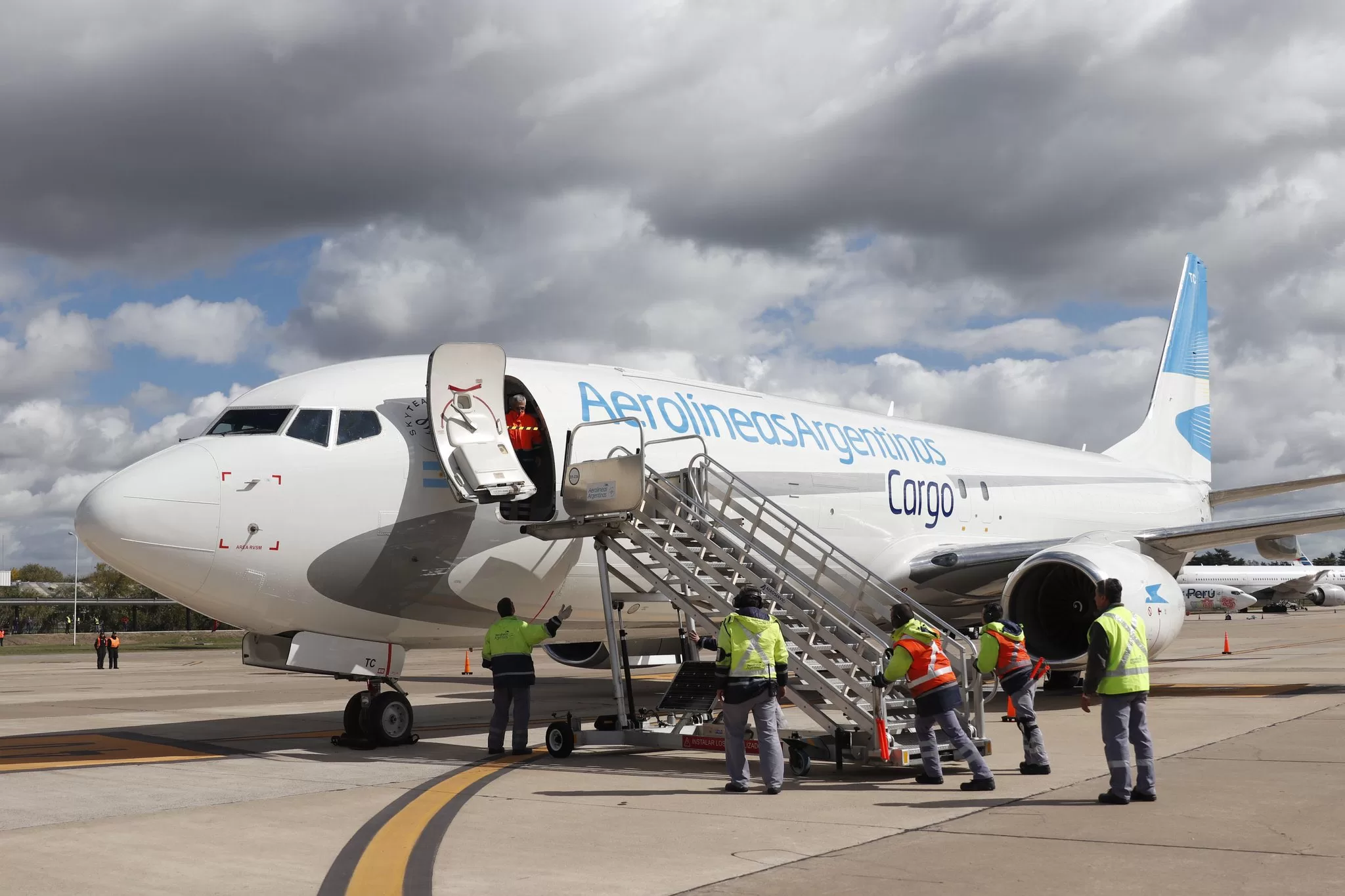 Aerolíneas Argentinas incorporó dos aviones de carga