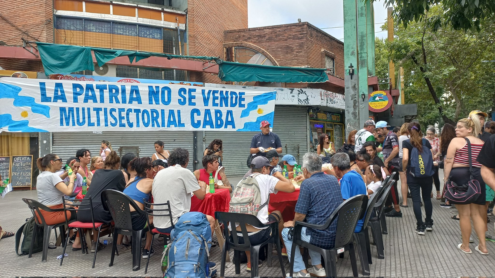 Organizaciones sociales porteñas se movilizarán durante la huelga del 24