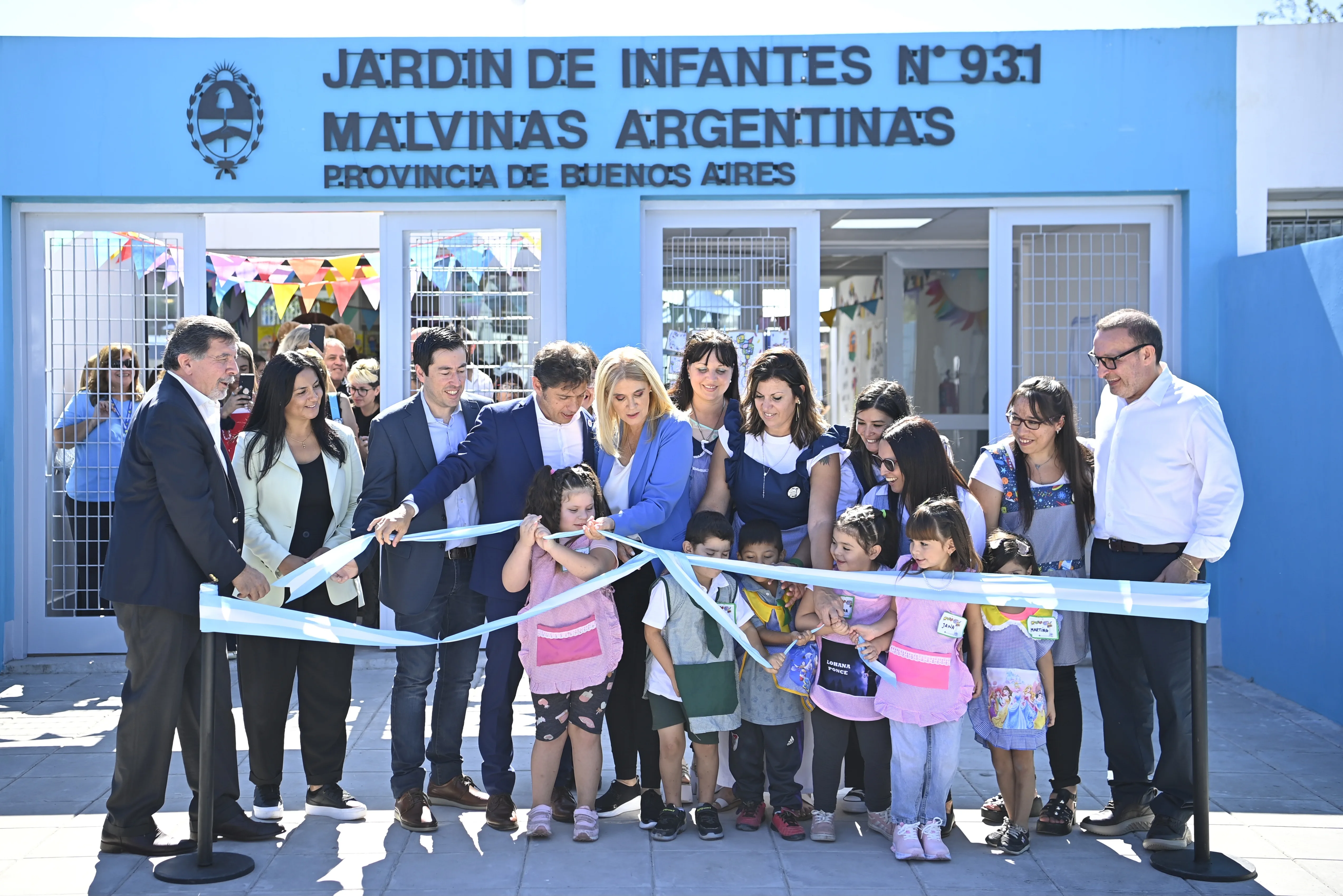 Villa de Mayo: Kicillof inauguró otro jardín de infantes