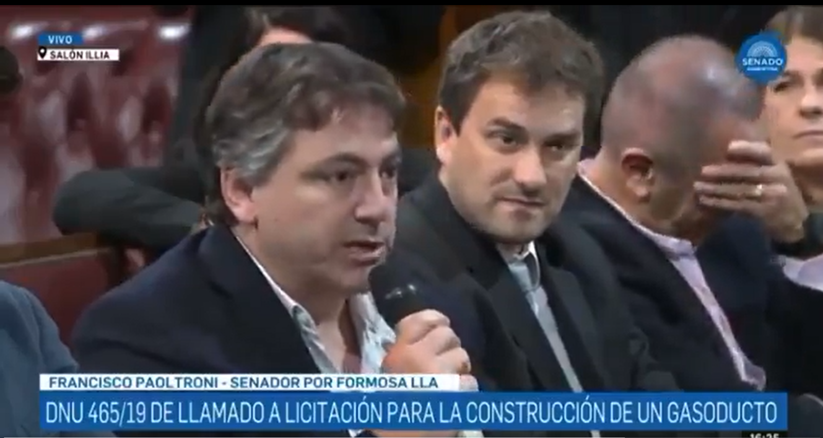 Indignación por la brutal comparación de un senador libertario