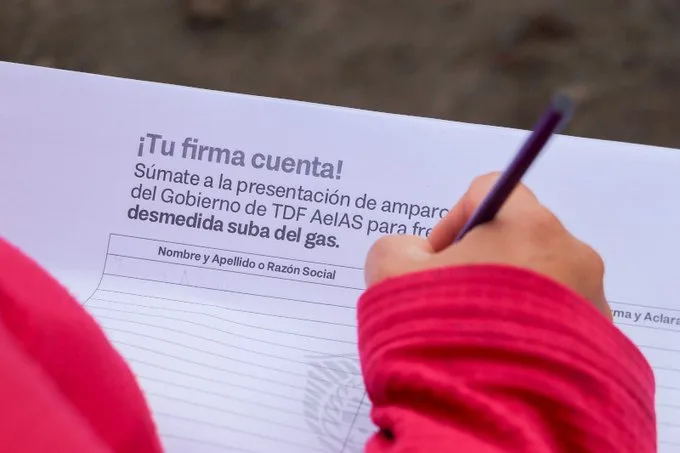 La justicia frenó el brutal aumento de gas en Tierra del Fuego